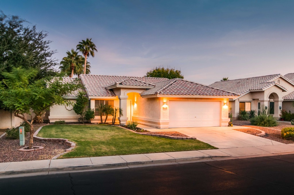Twilight Real Estate Photography Chandler Arizona